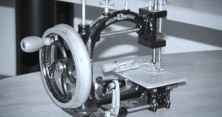 Sewing machines of the time