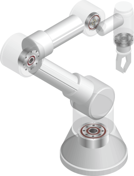 Vertically articulated robot